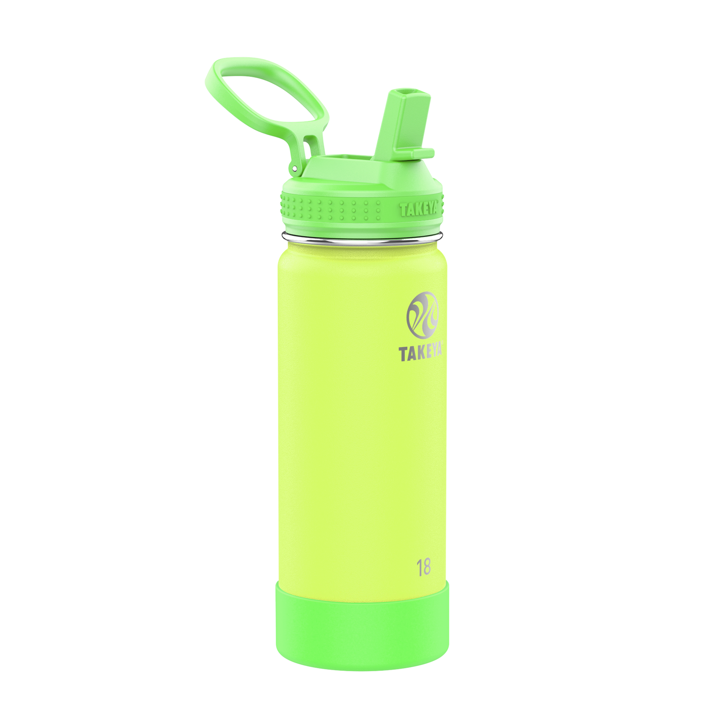 actives-kids-glow-in-the-dark-water-bottle-with-straw-lid-m1 51075-Actives-Kids-Straw-18-GID-LightningGreen-angle.png