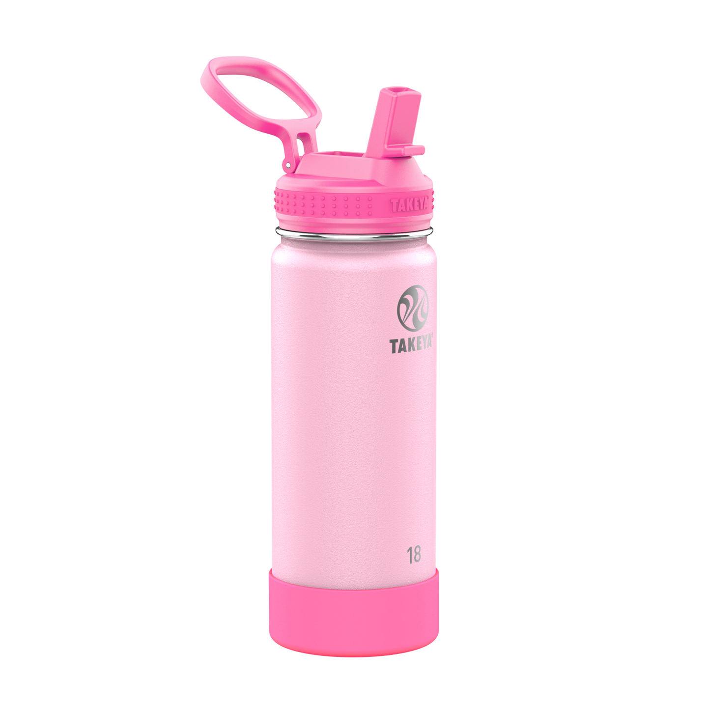 actives-kids-glow-in-the-dark-water-bottle-with-straw-lid-j2 51076-Actives-Kids-Straw-18-GID-SummerGlowPink-angle.png