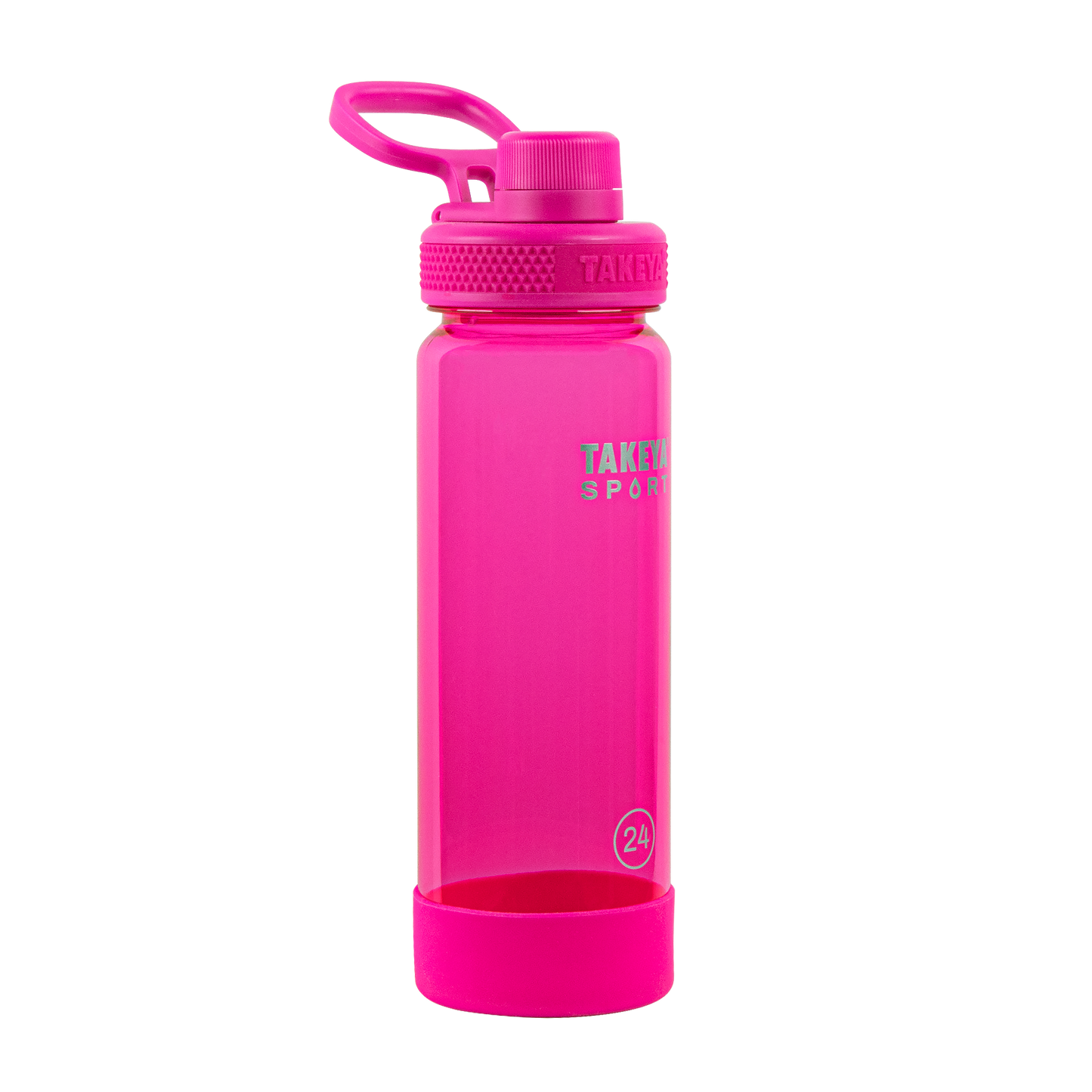tritan-sport-water-bottle-with-spout-lid-c8 51671-TKS-Tritan-Spout-24-PinkSweep-frontangle.png