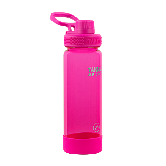 tritan-sport-water-bottle-with-spout-lid-c8 51671-TKS-Tritan-Spout-24-PinkSweep-frontangle.png