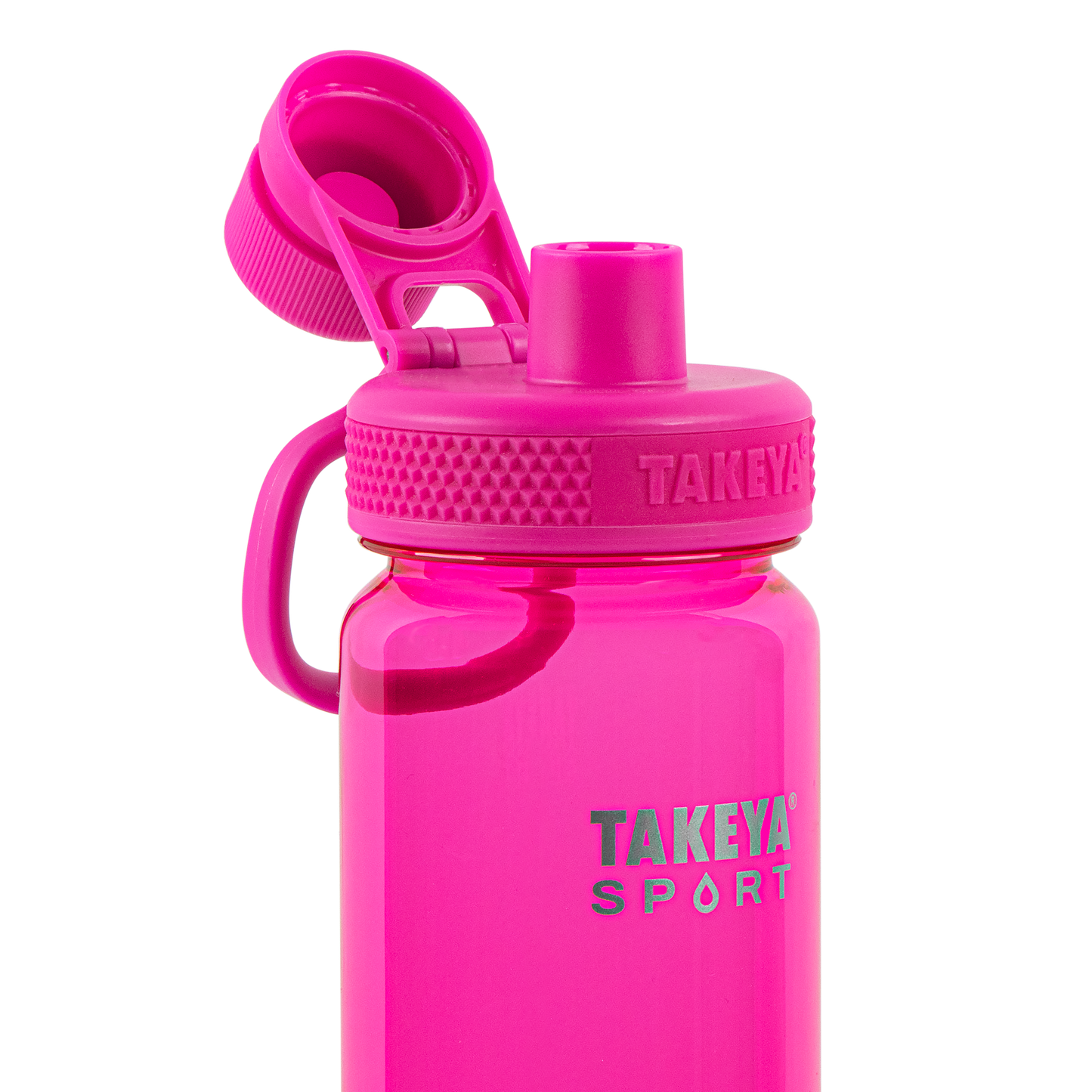 tritan-sport-water-bottle-with-spout-lid-c8 51671-TKS-Tritan-Spout-24-PinkSweep-openlid.png