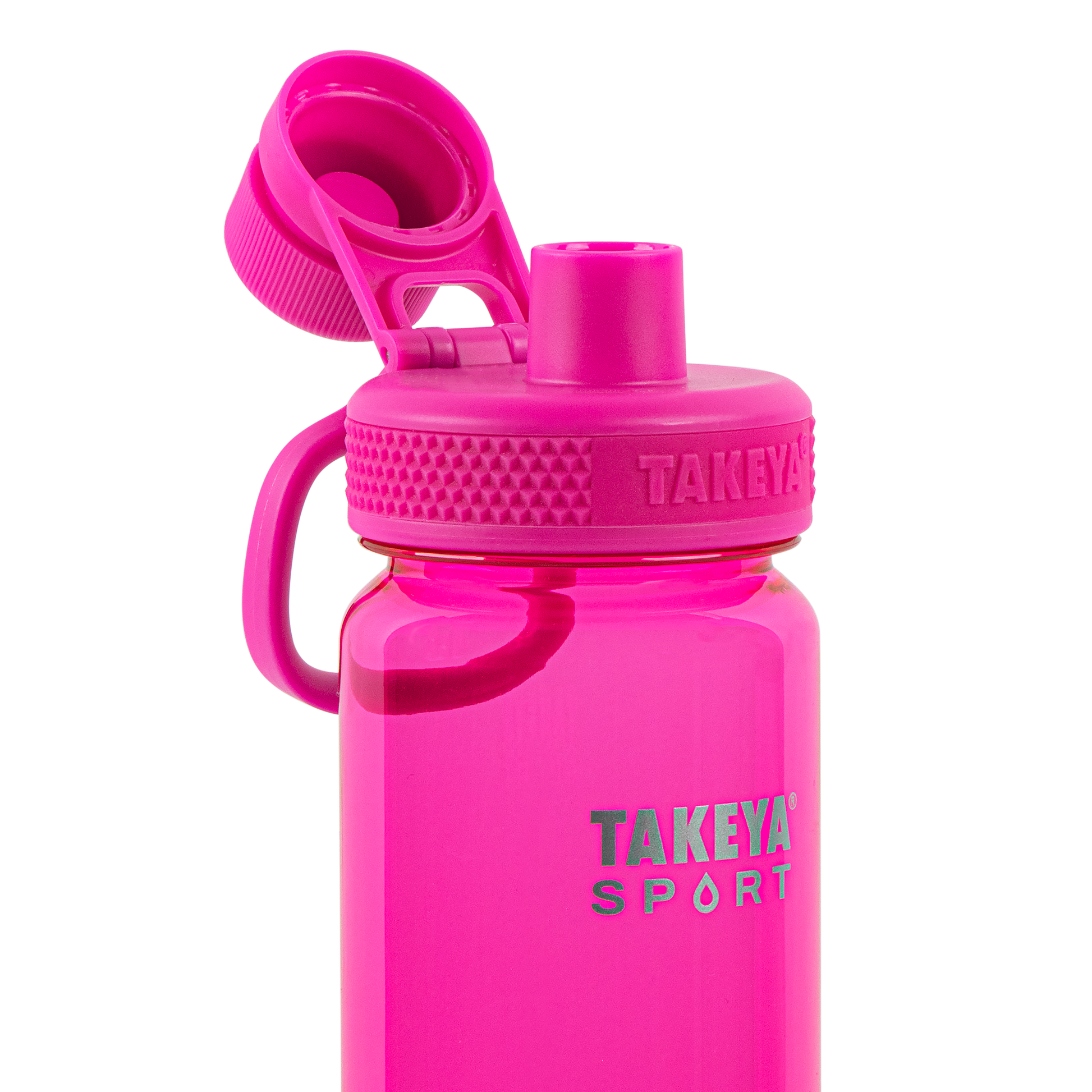 tritan-sport-water-bottle-with-spout-lid-c8 51671-TKS-Tritan-Spout-24-PinkSweep-openlid.png